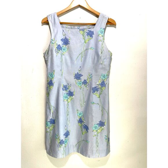 Lilly Pulitzer Dresses & Skirts - Lilly Pulitzer midi dress floral coastal beach vacation resort women 12